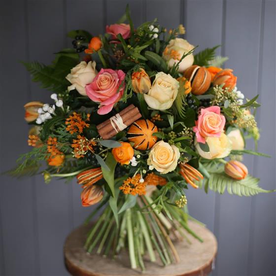 Winter bouquet shop